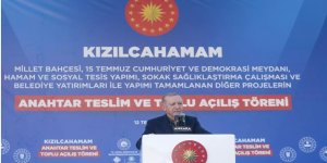 Cumhurbaşkanı Erdoğan'dan sıfır atık vurgusu! Kızılcahamam'a dikkati çekti