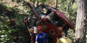 Osmaniye'de yangına giden arazöz devrildi: 1 şehit, 4 yaralı