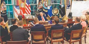 Trump'ın Oval Ofis'teki liderlerle toplantısı Rusya-Ukrayna ateşkes görüşmelerini gölgede bıraktı