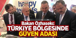 Bakan Özhaseki: Türkiye bölgesinde güven adası