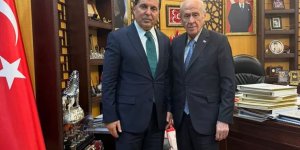 Ahmet Özer'den MHP Lideri Bahçeli'ye ziyaret