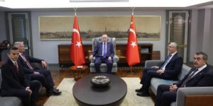 Cumhurbaşkanı Erdoğan OECD Genel Sekreteri Cormann'ı kabul etti