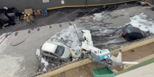 Brezilya'da küçük uçak, binaya çarptı: 2 ölü