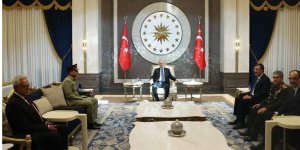 Cumhurbaşkanı Erdoğan, Pakistan Savunma Kuvvetleri Komutanı ve Kara Kuvvetleri Komutanı Munir'i kabul etti