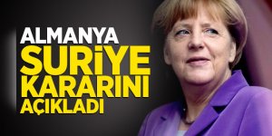 Almanya Suriye kararını açıkladı