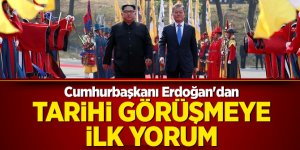 Cumhurbaşkanı Erdoğan'dan tarihi görüşmeye ilk yorum