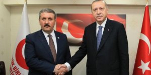 Erdoğan, BBP Genel Başkanı Destici'ye ziyaret