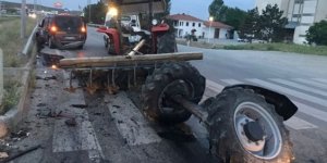 Çorum'da traktör kazası: 4 yaralı