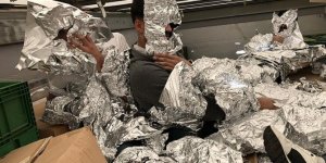 Göçmenleri kaçırmak için bakın neye sardılar