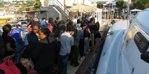 Çanakkale'de 56 kaçak göçmen yakalandı