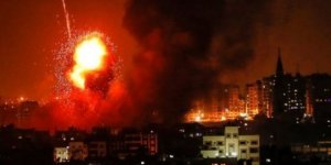Gazze Şeridi'nde 140'tan fazla noktayı vurdu!  3 Filistinli şehit oldu
