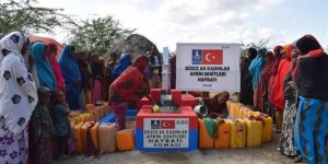 Ak Parti Kadın Kollarından, Somali'ye su kuyusu
