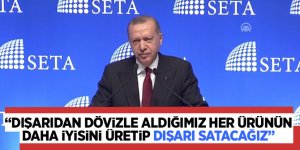 Erdoğan: "Dışarıdan dövizle aldığımız her ürünün daha iyisini üretip dışarı satacağız"