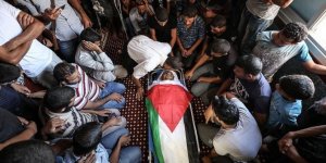 İsrail askerlerinin şehit ettiği 'Filistinlinin cenazesi' defnedildi