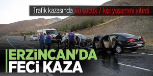 Erzincan'da feci kaza! 7 ölü, 3 yaralı
