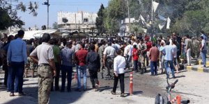 Azez ilçe merkezinde bombalı saldırı: 2 ölü, 18 yaralı