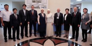 Emine Erdoğan, Bişkek Kırgız-Türk Dostluk Hastanesi'ni ziyaret etti!