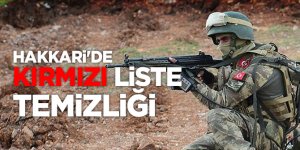 Kırmızı listedeki terörist etkisiz hale getirildi