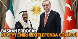 Başkan Erdoğan Kuveyt Emiri ile telefonda görüştü!