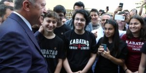 Başkan Erdoğan, Kabataş Erkek Lisesi'nde