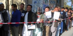 Afganistan'da halk sandık başında