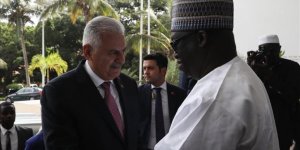 TBMM Başkanı Yıldırım Senegal Cumhurbaşkanı Sall ile görüştü