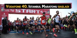 Vodafone 40. İstanbul Maratonu başladı