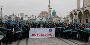 "Bir Günde Bin Yıl Tarih ve Medeniyet Gezisi"  etkinlikleri kapsamında 650 öğrenci Konya'da!