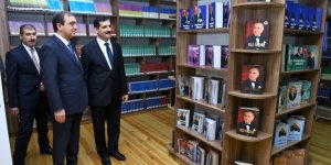 TİKA'nın da desteğiyle Azerbaycan'da Nuri Paşa Kütüphanesi açıldı