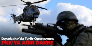 Diyarbakır'da terör örgütü PKK'ya ağır darbe!
