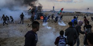 İsrail Gazze'de 5 Filistinliyi yaraladı