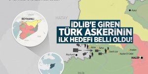 İdlib'e giren Türk askerinin ilk hedefi belli oldu!