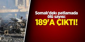 Somali'deki patlamada ölü sayısı: 189'a çıktı!