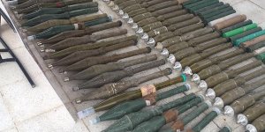 Diyarbakır'da 105 roketatar mühimmatı ele geçirildi