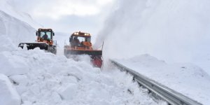 Doğu Anadolu Bölgesi'nde Kar savaşçıları 7/24 iş başında