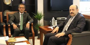 YÖK Başkanı Saraç, ÖSYM Başkanı Özer ile görüştü