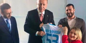 Erdoğan, Ankara mitinginde milli sporcu ile görüştü!