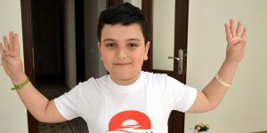 İlkokul öğrencisinin Cumhurbaşkanı Erdoğan sevinci