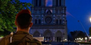 Macron'dan Notre Dame açıklaması! '5 yılda tamamlanmasını istiyorum'