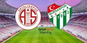 Süper Lig'de 32. hafta "Antalya-Bursa" ile başlıyor!