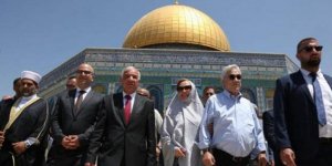 Devlet Başkanının Mescid-i Aksa ziyareti İsrail'i rahatsız etti!