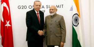 Erdoğan, Hindistan Başbakanı Modi'yi kabul etti!