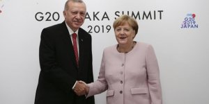 Cumhurbaşkanı Erdoğan, Merkel ile görüştü!