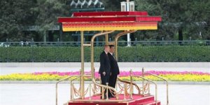 Erdoğan, Çin’de resmi törenle karşılandı!