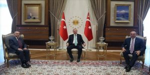 Cumhurbaşkanı Erdoğan Irak heyetini kabul etti