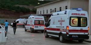 Ovacık'ta patlama: 2 çocuk yaralandı