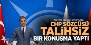AK Parti Sözcüsü Çelik: CHP Sözcüsü talihsiz bir konuşma yaptı
