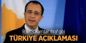 Rum Bakan'dan itiraf gibi Türkiye açıklaması