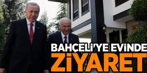 Cumhurbaşkanı Erdoğan'dan Bahçeli'ye evinde ziyaret
