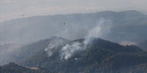 İzmir'deki orman yangınının genişlemesi durduruldu